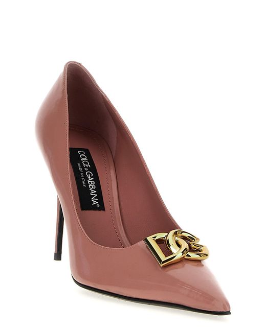 Dolce & Gabbana Pink 'Lollo' Pumps