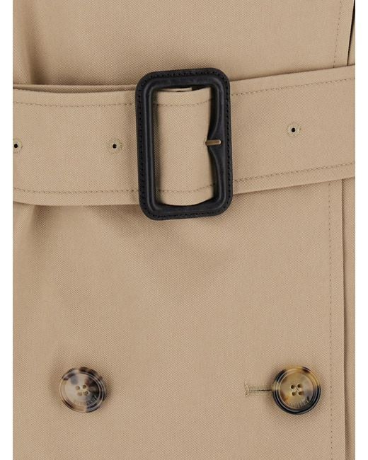Burberry Natural Jacket Tech Fabric Polyamide Coat