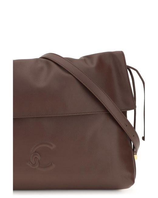 Coccinelle Brown Medium Lidia Shoulder Bag Calf Leather Bos Taurus