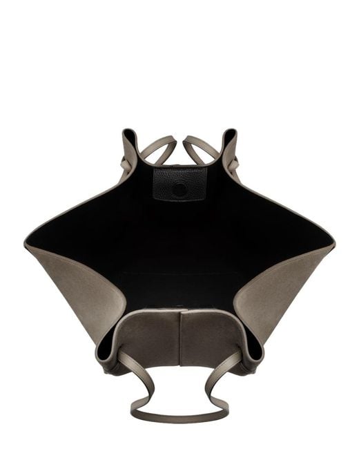 Yuzefi Black Shoulder Bag Mochi Leather