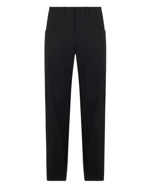 Veilance Blue Trousers Straight Polyamide for men