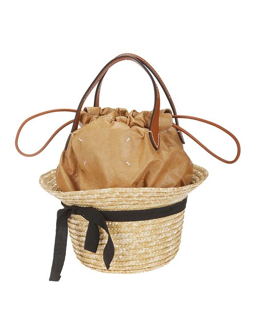 Maison Margiela Metallic Hat Bucket Bag