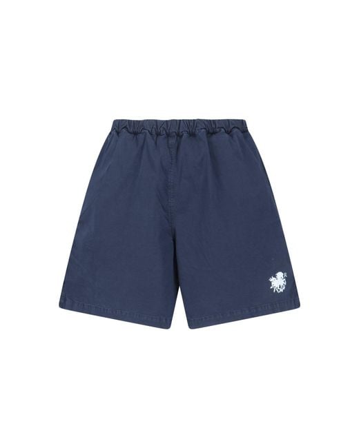 RANRA Blue Trousers Cotton for men