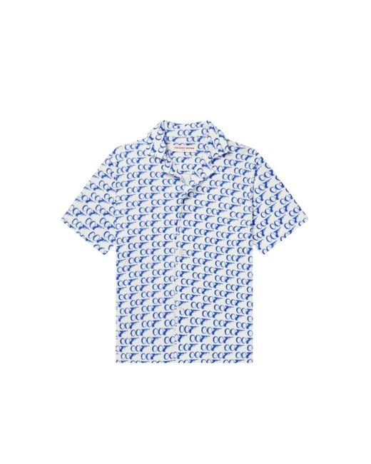 Orlebar Brown Blue Howell James Bond Print-278663-007- Clothing for men