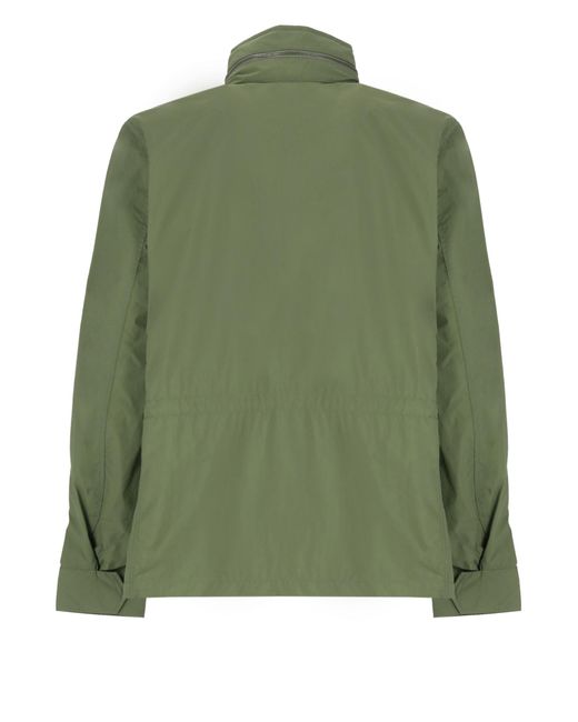 Save The Duck Green Mako Waterproof Jacket for men