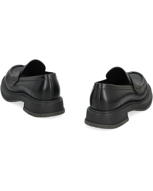 Gucci Black Leather Loafers, Calf Skin for men
