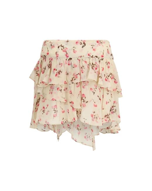 Isabel Marant Natural Skirt Lolita Viscose