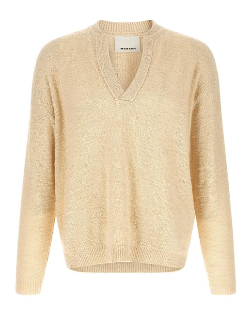 Isabel Marant Natural 'Arnold' Sweater for men