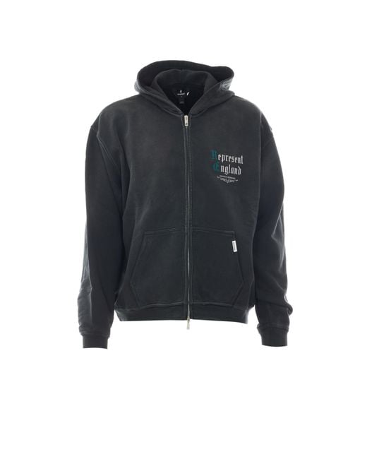 Represent Gray Sweaters Cotton for men