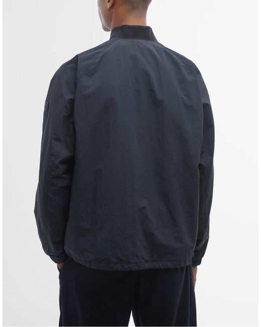 Barbour Blue Mosswold Showerproof Jacket for men