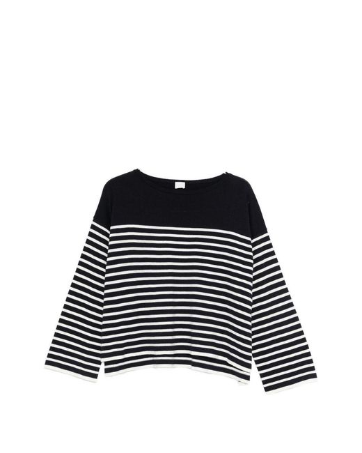 C.t. Plage Black Sweaters Cotton