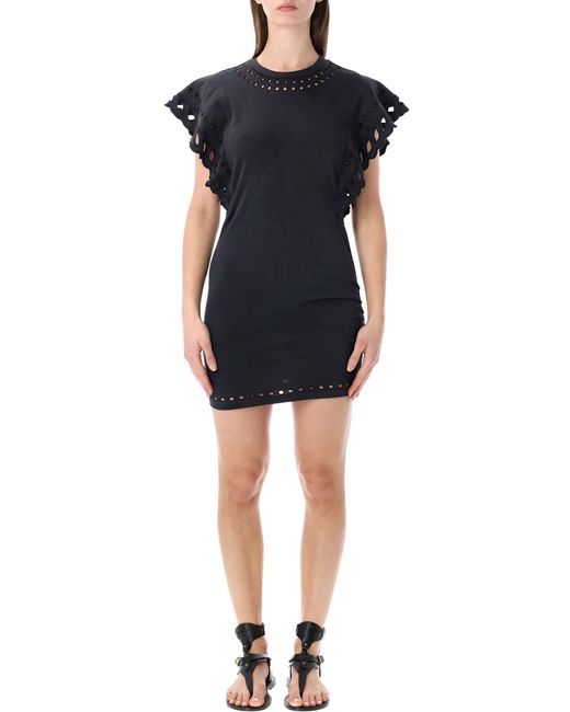 Isabel Marant Blue Orlane Cotton Dress