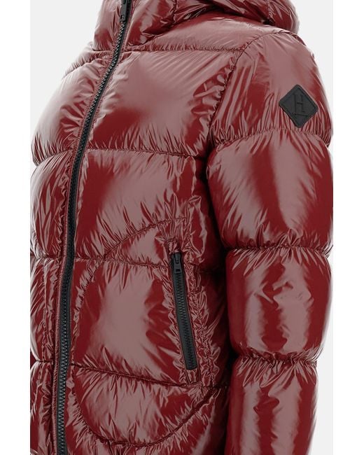 Herno Red Bomber Gloss for men