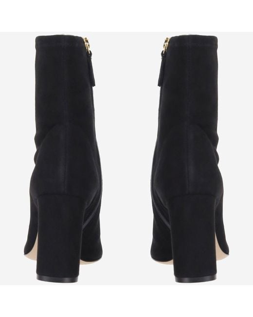 Arteana Black Suede Pumps Marcella