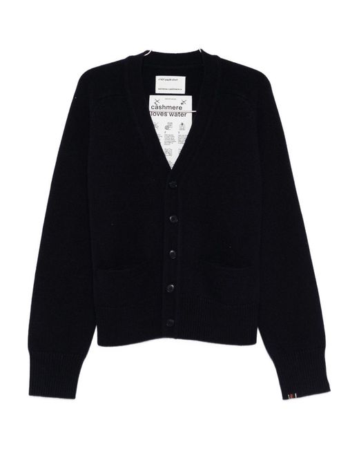 Extreme Cashmere Blue Cashmere Cardigan