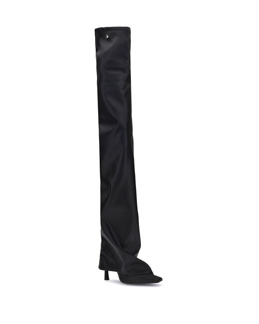 The Attico Black Robin Boots