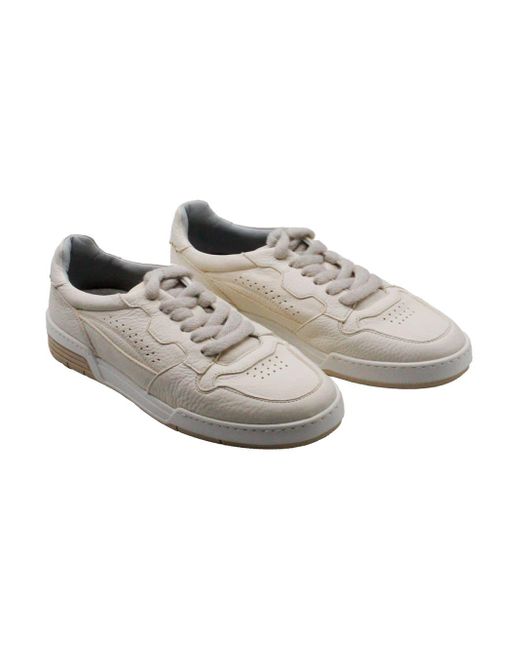 Eleventy Gray Laced Shoes for men