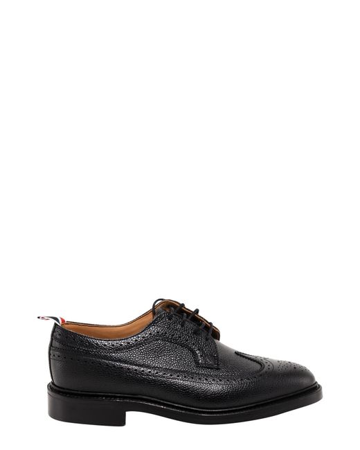 Thom Browne Black Leather Lace Up for men