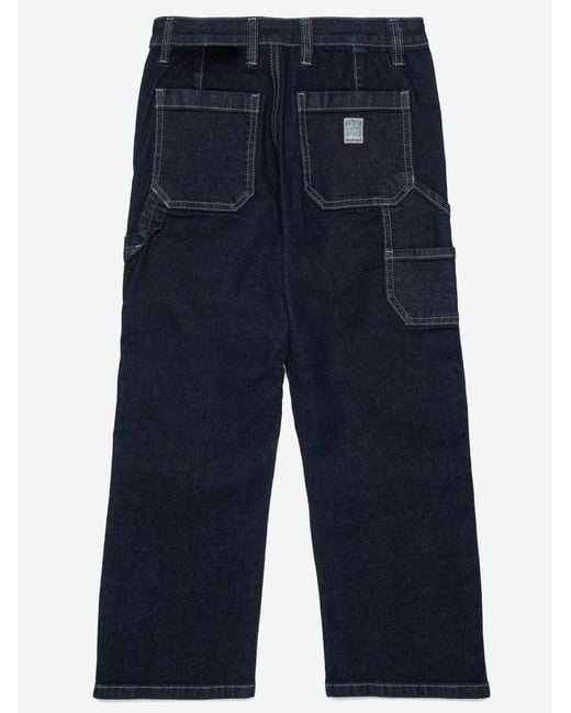 DIESEL Blue Stretch Cotton Jeans for men
