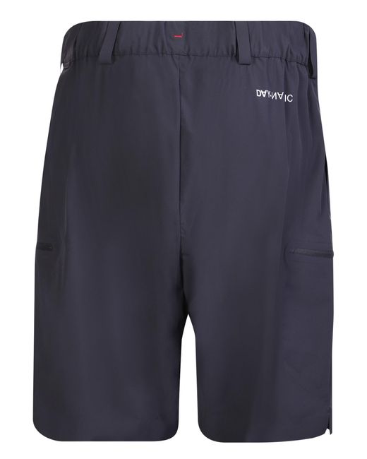 3 MONCLER GRENOBLE Blue Shorts & Bermuda Shorts for men