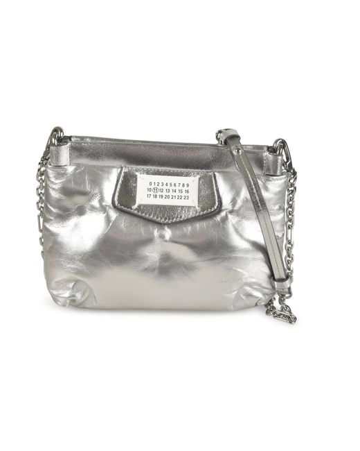 Maison Margiela Gray Glam Slam Carpet Shoulder Bag