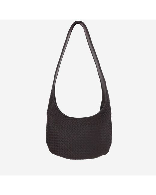 Bottega Veneta Black Leather Shoulder Bag for men
