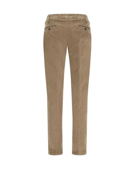 Germano Natural Corduroy Pants Cotton for men