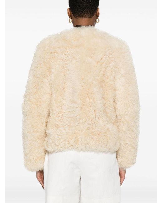 Tom Ford White Lamb Fur Jacket