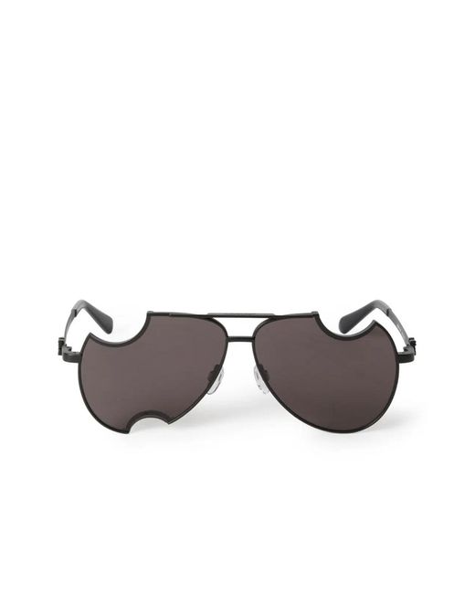 Off-White c/o Virgil Abloh White Dallas Meteor Logo Sunglasses Accessories for men