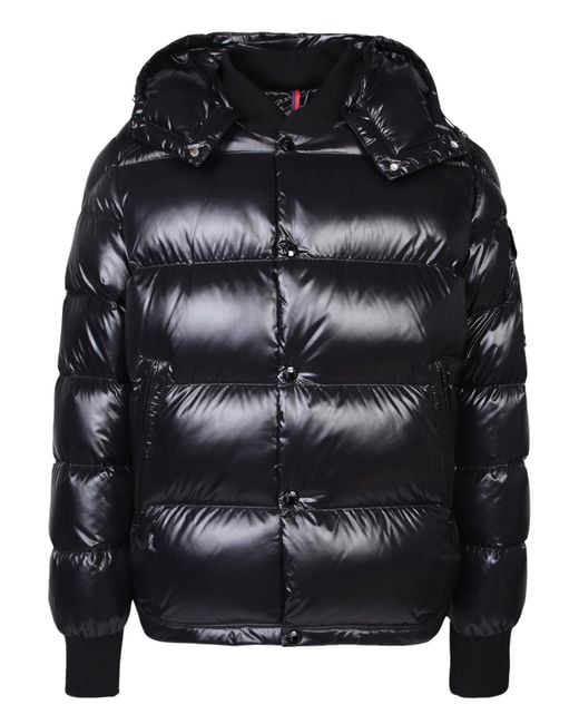 Moncler Black Down Jackets for men