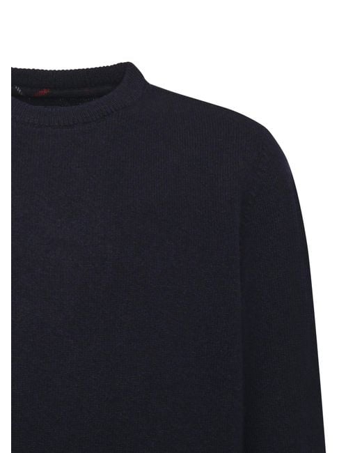 Barbour Blue Sweaters Wool for men