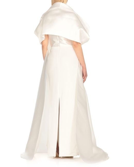 Solace London White Vera Maxi Dress