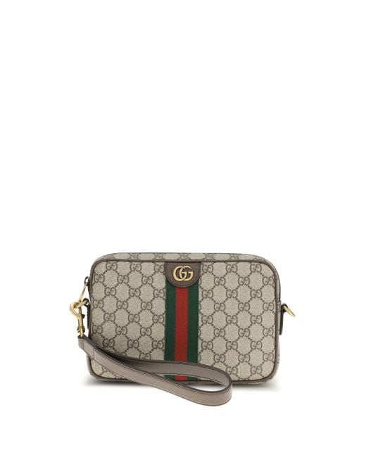 Gucci Black Shoulder Bag Ophidia Gg Monogram Polyurethane for men