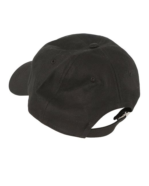 Moncler Black Logo Patched Baseball Cap for men