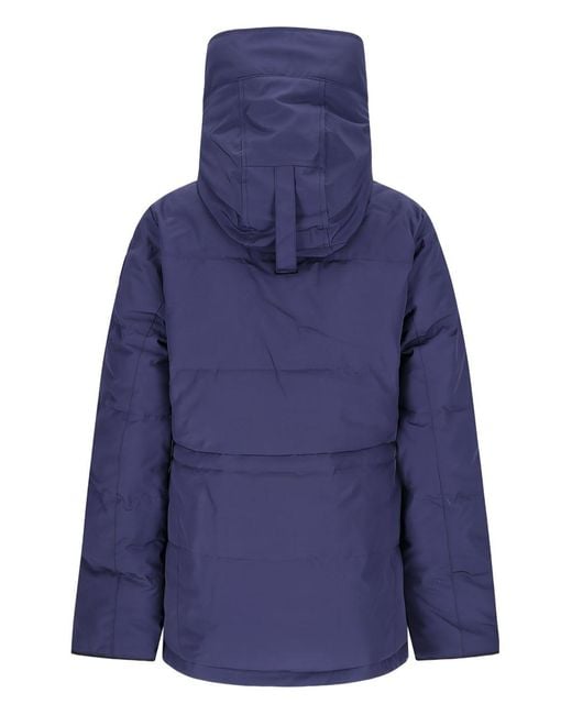 Canada Goose Blue Chelsea Quilted Arctic-Tech Parka Coat