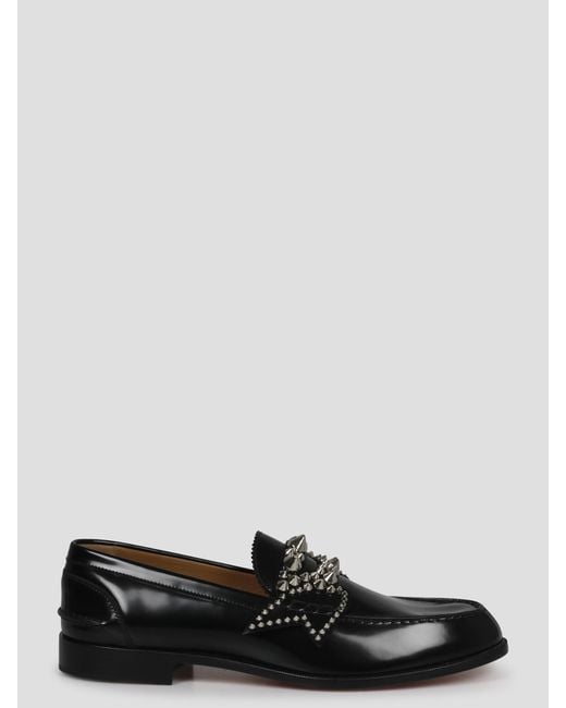 Christian Louboutin No Penny Stud-embellished Leather  display picture 1