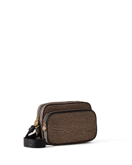 Borbonese Brown Small Shoulder Bag