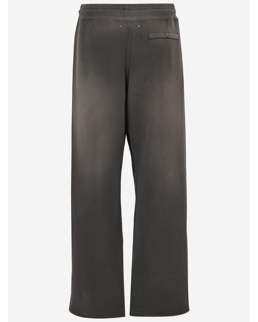 Golden Goose Deluxe Brand Gray Cotton Pants Trousers