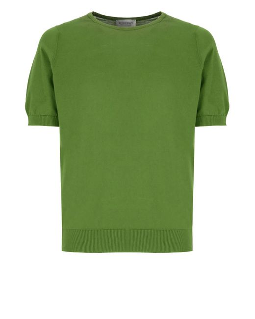 John Smedley Green Belden T-Shirt for men