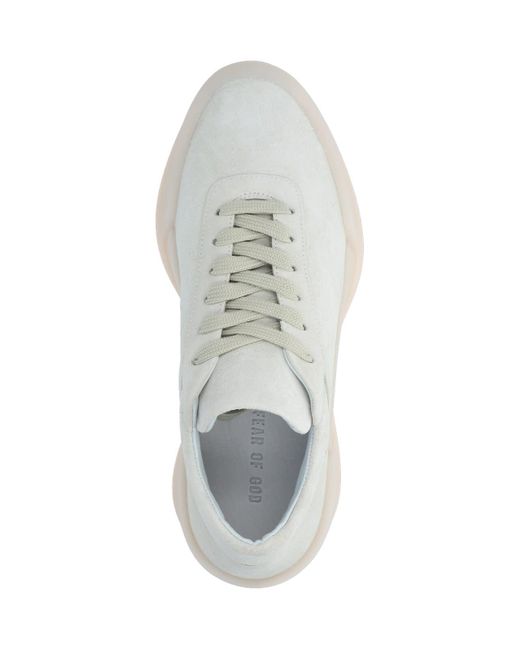 Fear Of God White Aerobic Lo Low-Top Sneakers for men