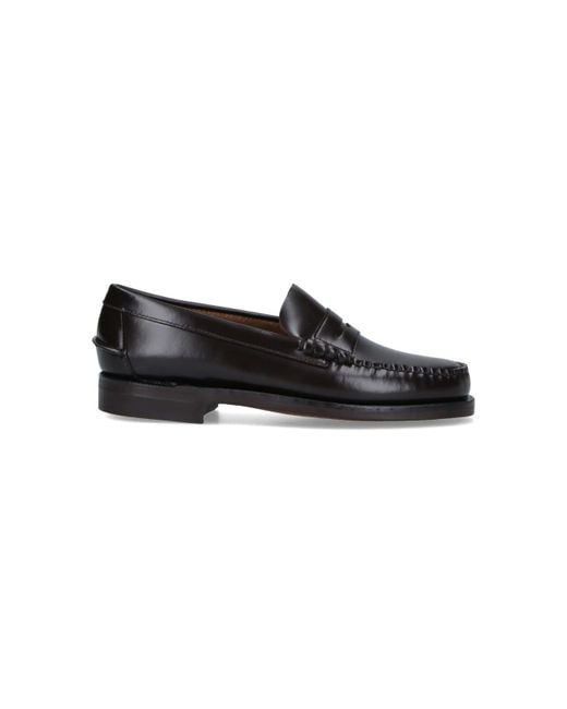 Sebago Black Classic Dan Loafer for men