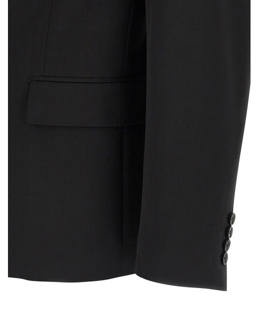Dolce & Gabbana Black 'Sicilia Light' Blazer for men