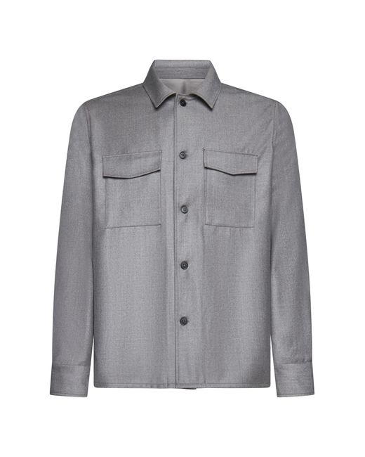 Low Brand Gray Shirt for men