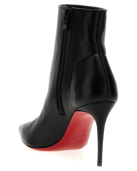 Christian Louboutin Black 'sporty Kate' Ankle Boots