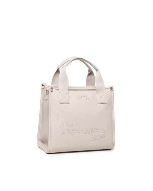 V73 White Responsibility Now Bag