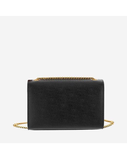 Saint Laurent Black Small Leather Kate Bag Calfskin Shoulder