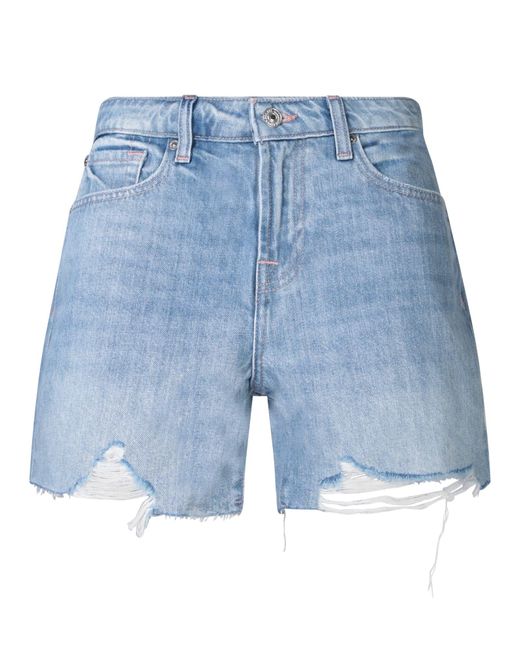 7 For All Mankind Blue Shorts