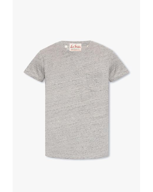 Levi's Gray Levis T-Shirt Vintage Clothing Collection for men