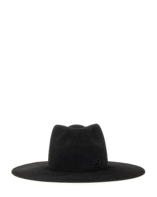 Ruslan Baginskiy White Hat With Logo Felt