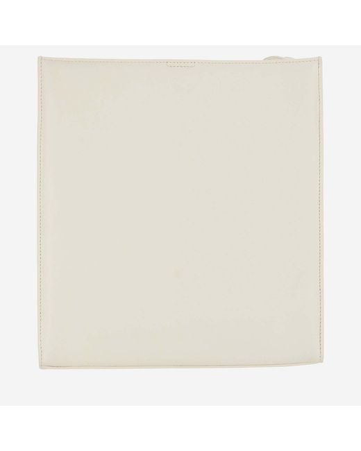 Jil Sander Natural Medium Tangle Bag